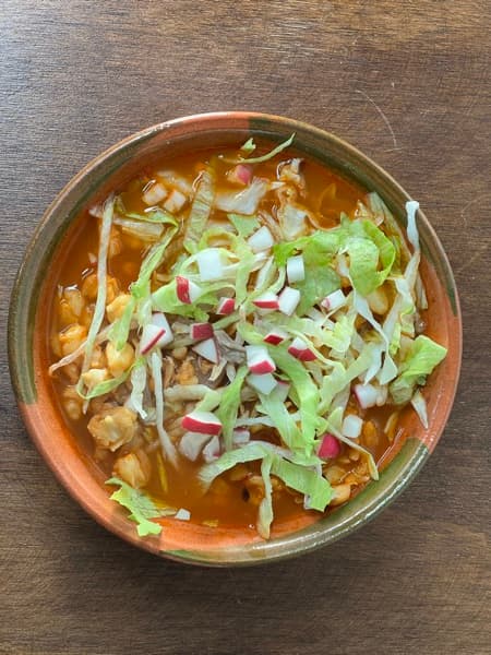 Pozole Rojo de Cerdo
